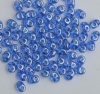Superduo Blue Sapphire Transparent Shimmer Miniduo 30060-14400 Czech Beads x 10g